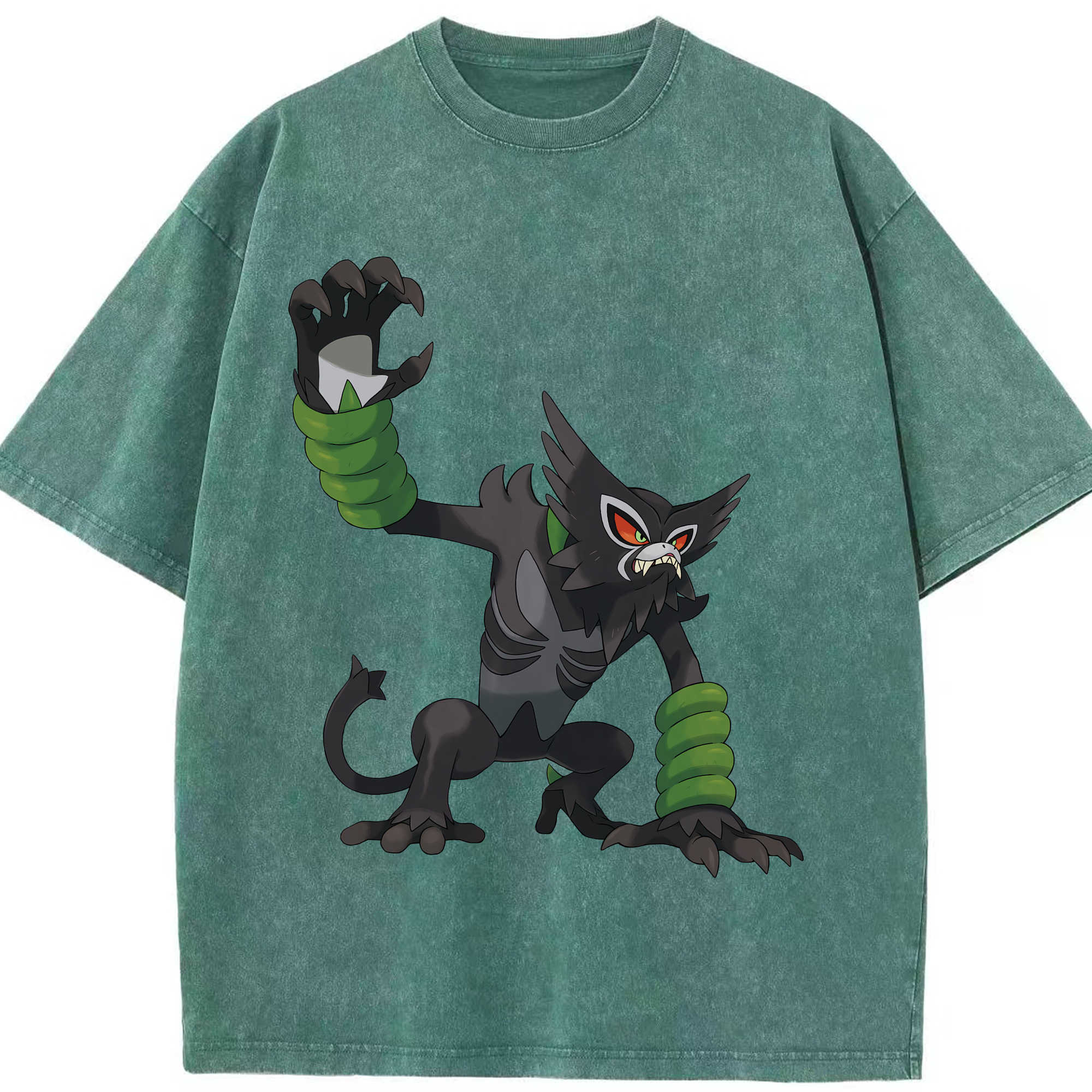 （画像用） ポケットモンスター Pokémon 綿100% ヴィンテージ風 半袖Tシャツ（フロントプリント）